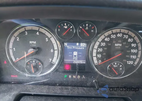 2011 Dodge Ram 1500 Sport из США, поврежденный, VIN 1D7RV1CT7BS576640